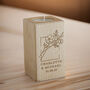 Personalised Floral Bouquet Wooden Tealight Holder, thumbnail 1 of 4