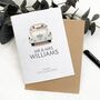 Personalised Wedding Day Congratulations Card, Just Married, thumbnail 3 of 3