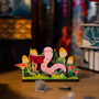 Personalised Bookworm Birthday Pop Out Card, thumbnail 1 of 4