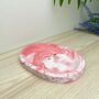 Pink Marbled Draining Soap Dish, thumbnail 3 of 5