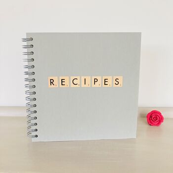 Personalised Recipe Book / Journal ~ Boxed, 2 of 4