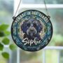 Labradoodle Black Memorial Suncatcher, thumbnail 3 of 6