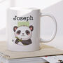 Children's Personalised Animal Panda Gift Mug, thumbnail 1 of 4