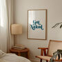 Get Naked Giclée Retro Art Print, thumbnail 4 of 4