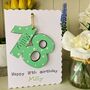 Personalised 18th Birthday Card Wooden Number Gift, thumbnail 9 of 12