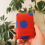Bright Polka Dots Leather Playing Card Case With Cards, thumbnail 2 of 5