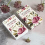 Personalised Floral Playing Card Wedding Favours, thumbnail 2 of 7