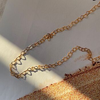 Hearts Love Chain Necklace In Sterling Silver, 9 of 12