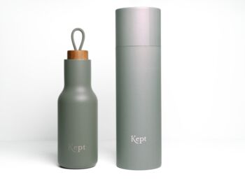 Kept Slate Reusable Stainless Steel Water Bottle, 3 of 5