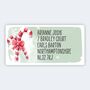 Personalised Christmas A4 Sheet Labels 32x63mm, thumbnail 2 of 4
