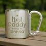 Personalised No.One Daddy Stainless Steel Mug, thumbnail 2 of 5