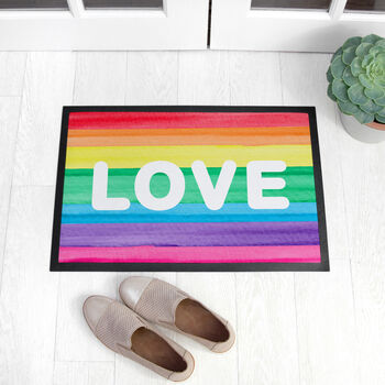 Personalised Bold Indoor Rubber Doormat, 5 of 12