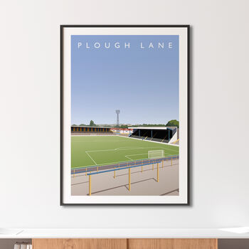 Wimbledon Plough Lane From The Wandle End Poster, 3 of 8