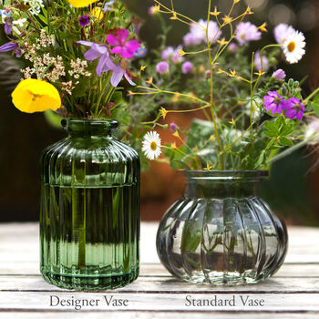 Grow Your Own Wildflower Bouquet And Vase Gift Set, 2 of 12