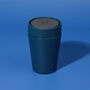 Circular And Co Travel Mug Made From Recycled Stainless Steel 8oz Midnight Blue, thumbnail 1 of 8