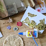 Pressed And Dried Flower Card K It Make Your Own Thank You Teacher Card, thumbnail 5 of 9