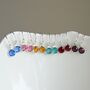 Sterling Silver Birthstone Earrings All Months, thumbnail 1 of 3