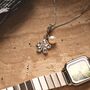 Sterling Silver Flower And Pearl Charm 925 Elegant Jewellery Gift, thumbnail 6 of 7