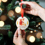 Couple's Or Baby's First Christmas Bear Family Bauble, thumbnail 1 of 11