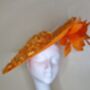 Orange Petals And Swarovski Elements Hat, thumbnail 3 of 4