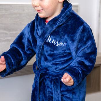 Personalised Supersoft Childrens Dressing Gown, 12 of 12