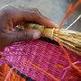Kala: Bright Pink, Orange And Turquoise Moses Basket, thumbnail 9 of 12