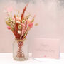Valentine's Dried Flowers Bouquet Letterbox Gift, thumbnail 2 of 3