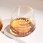 Engraved 'Your Measure' Whiskey Glass, thumbnail 2 of 4