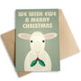 Funny Animal Christmas Cards Pack Of Eight, thumbnail 3 of 9