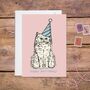 Happy Purrthday Cat Birthday Card, thumbnail 1 of 1