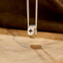 Personalised Travel Symbols Silver Necklace, thumbnail 3 of 12
