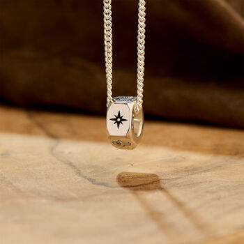Personalised Travel Symbols Silver Necklace, 3 of 12