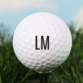 Personalised Initials Golf Ball Gift, 3 of 3