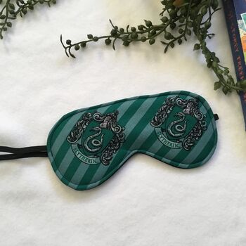 Harry Potter Slytherin Eye Mask In Cotton, 2 of 6
