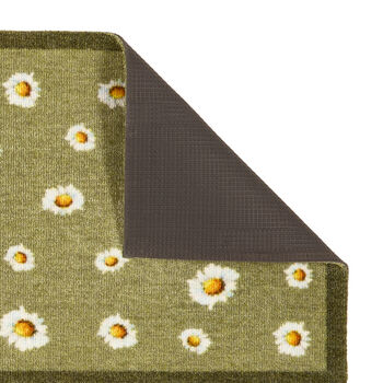 My Mat Patterned Washable My Daisy Cow Runner 50 X 150, 2 of 3