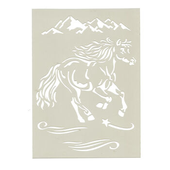 Equestrian And Wild Horse T Shirt Painting Craft Box, 12 of 12