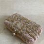 Pink Handcrafted Embroidered Rectangular Clutch Purse, thumbnail 3 of 10