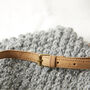 Fair Trade Crochet Boho Bobble Cross Body Handbag, thumbnail 4 of 6