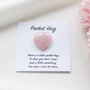 Pocket Hug, Rose Quartz Heart Stone, thumbnail 5 of 10
