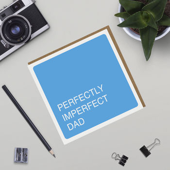 Perfectly Imperfect Dad Badge Card, 3 of 4