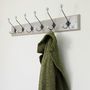 Traditional Vintage Painted Wooden Coat Rack, thumbnail 2 of 6