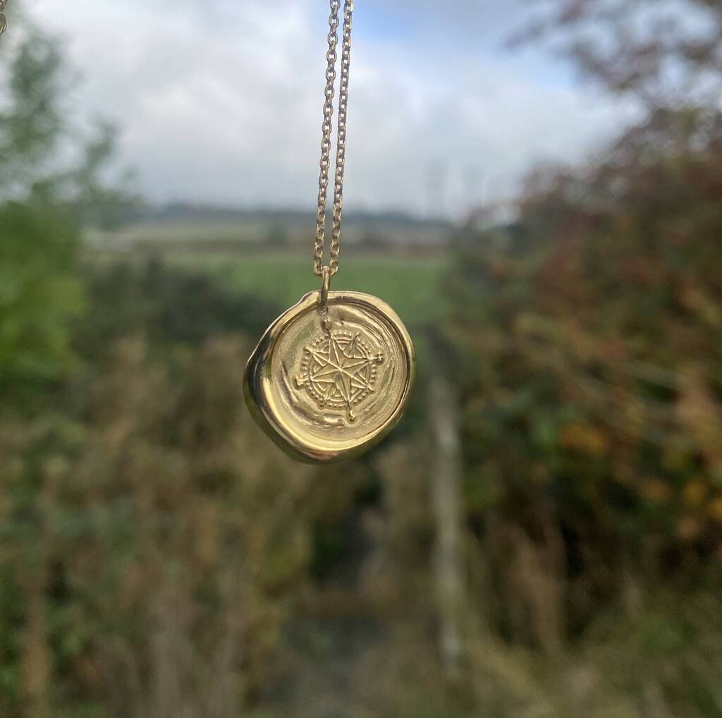 Compass Necklace, 1 of 3