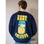 Zest Friends Men's Slogan Sweatshirt, thumbnail 3 of 6