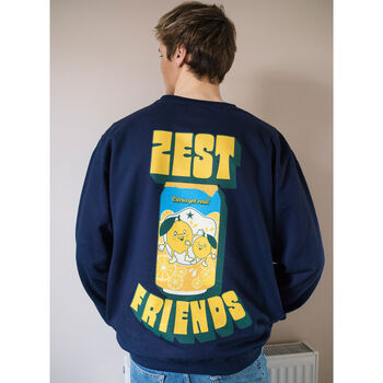 Zest Friends Men's Slogan Sweatshirt, 3 of 6
