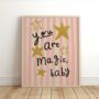 You Are Magic, Baby Print, thumbnail 1 of 2