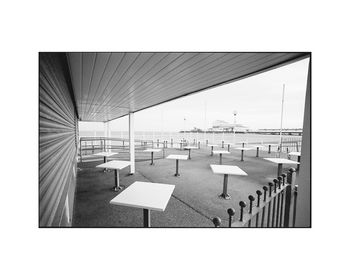 Cafe Tables, Great Yarmouth Photographic Art Print, 3 of 4