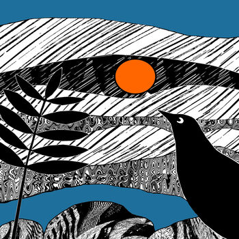 'Blackbird' Fine Art Giclee Print, 3 of 3