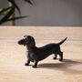 Mini Dachshund Dog Ornament, thumbnail 1 of 2