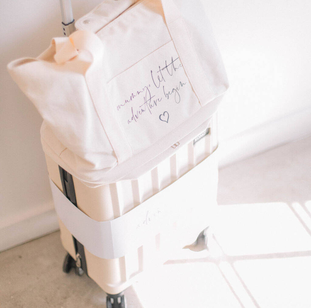 Pre Packed Hospital Bag And Suitcase By Something a bit different