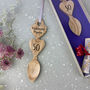 Wedding Anniversary Engraved Welsh Love Spoon, thumbnail 1 of 4